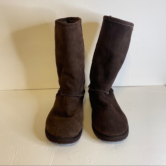 Old Navy mocha ugg style boots size 8 - Picture 4 of 8